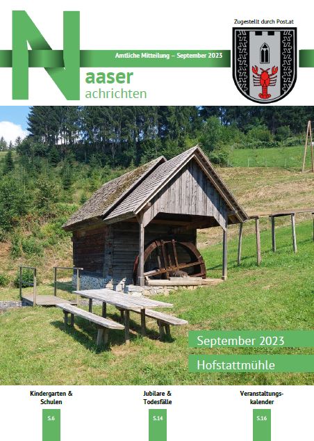 Naaser Nachrichten September 2023