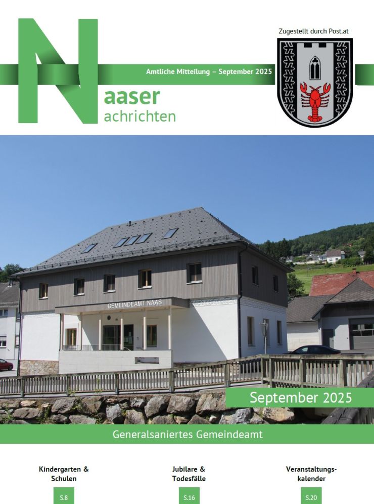 Naaser Nachrichten September 2025